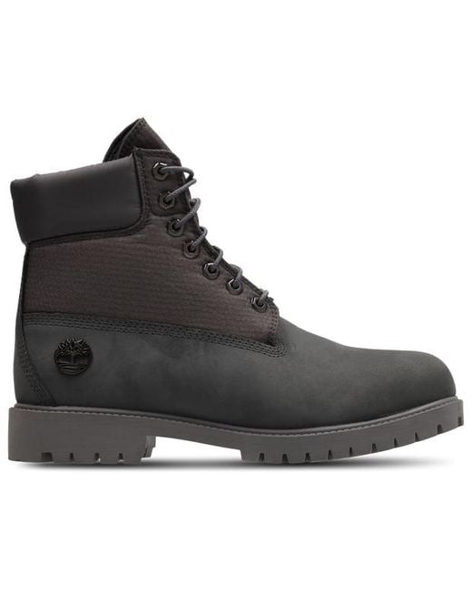 Timberland Black 6 Inch Boots for men
