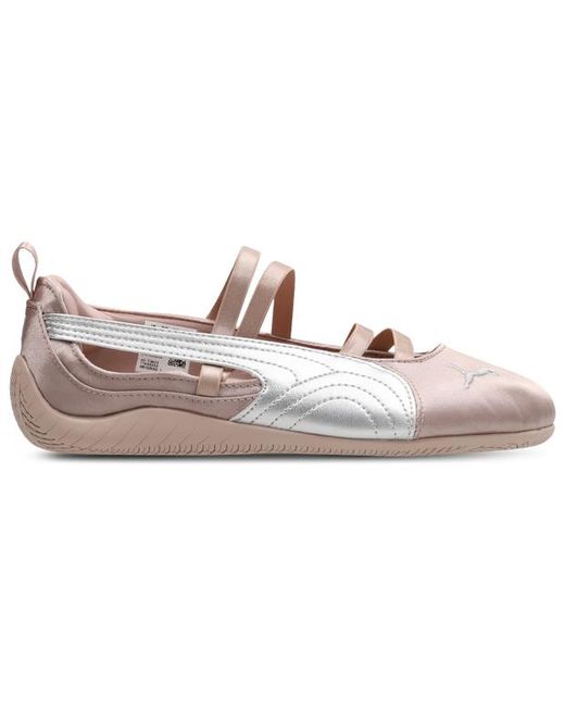 PUMA White Speedcat Sneakers