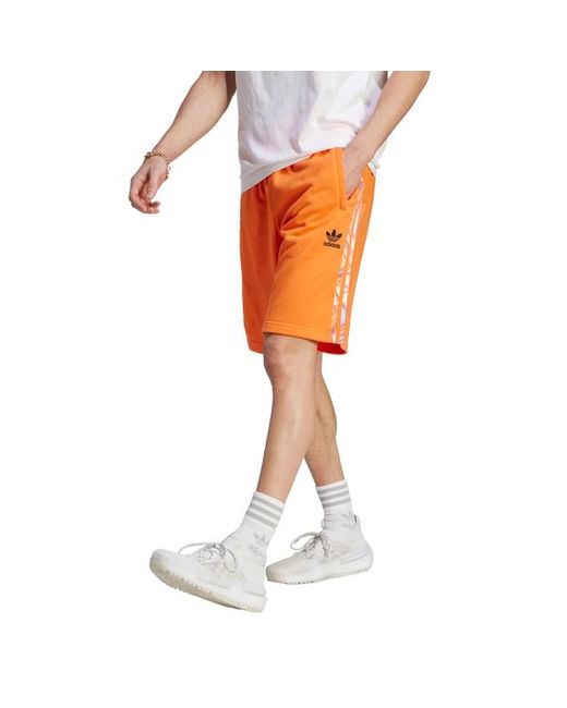 Adicolor 70s Monogram Short di Adidas in Orange da Uomo