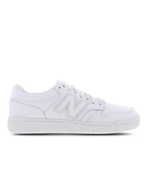 New Balance White 480 Sneakers for men
