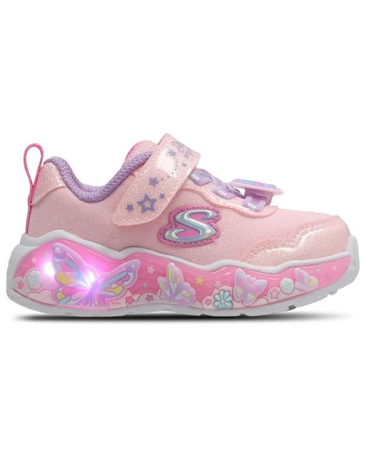 Skechers Pink Butterfly Bliss Baby Shoes