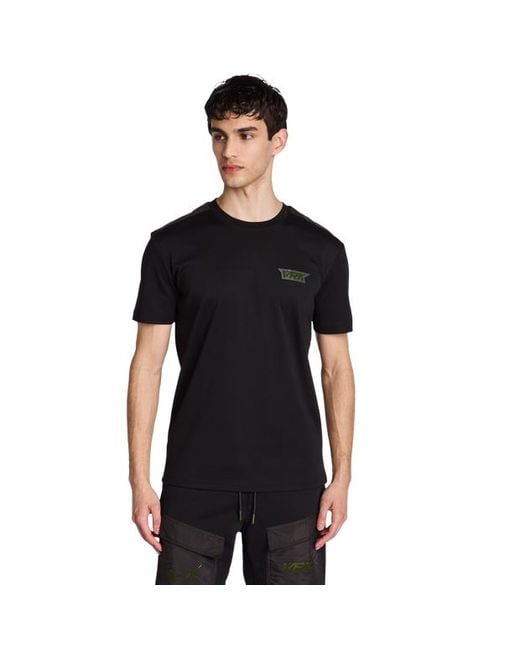 Vrunk Black T-Shirts for men