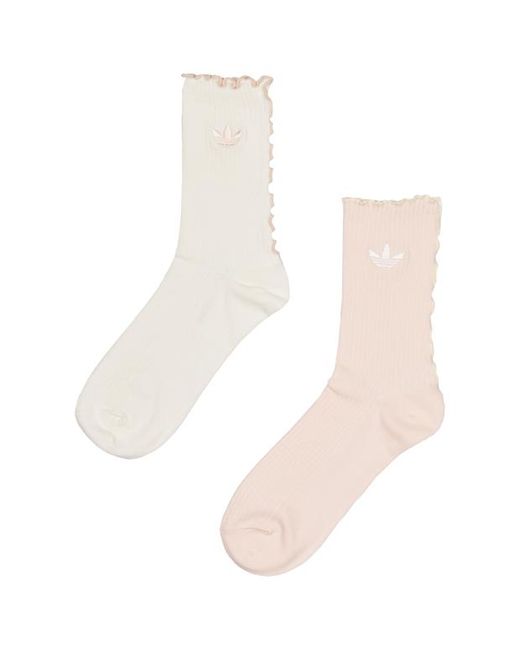 Adidas Natural Ruffle Socks