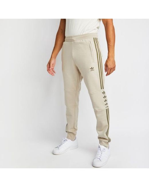 Adidas Natural Trefoil Pants for men