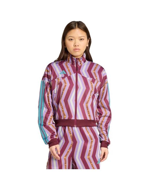 X Farm Tiro Track Top Top Da Pista di Adidas in Red