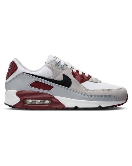 Nike Gray Air Max 90 Shoes for men