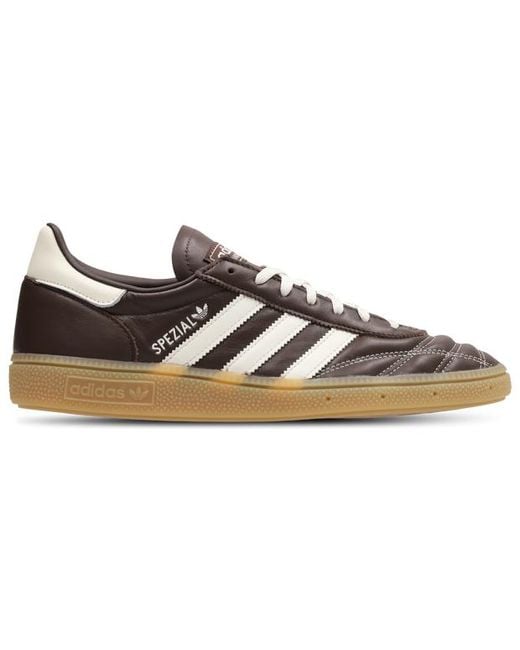 Adidas Brown Handball Spezial Sneakers for men