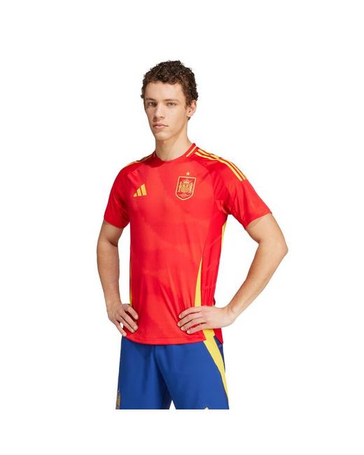 Spain 2024 Home Authentic di Adidas in Red da Uomo