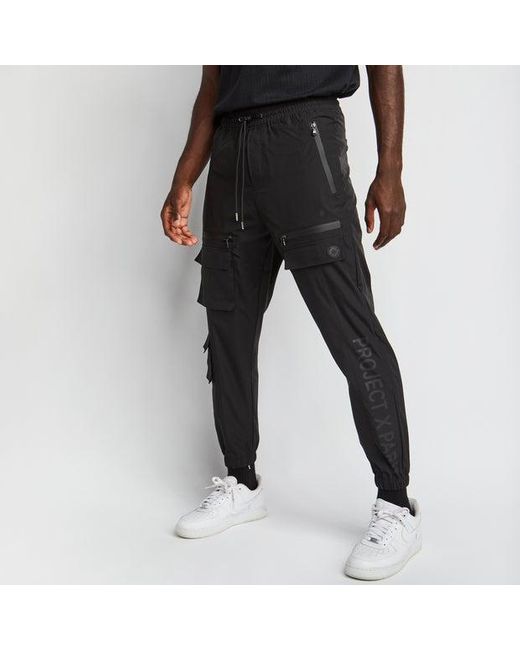 Project X Paris Black Utility Pants for men