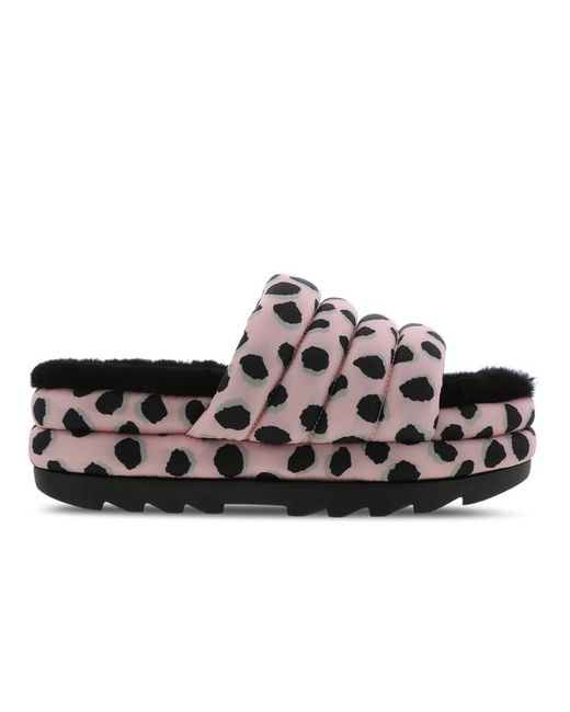 Fluff Yeah Slide Femme Ugg en coloris Black