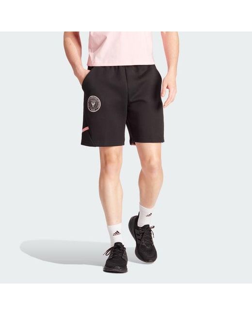 Inter Miami Cf Designed For Gameday Pantalones cortos Adidas de hombre de color Black