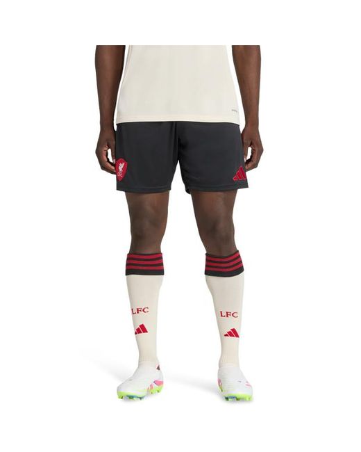 Adidas Black Liverpool Fc 25/26 Away Shorts Shorts for men