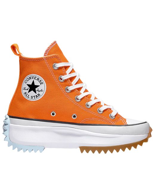 orange converse hike