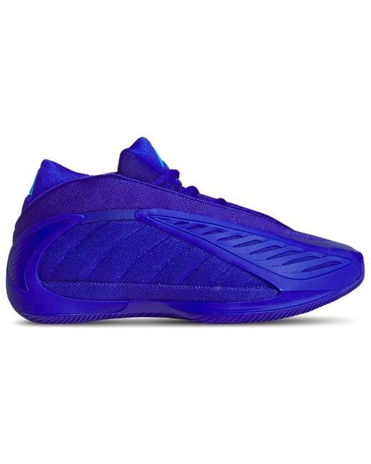 Adidas Blue Anthony Edwards Sneakers for men