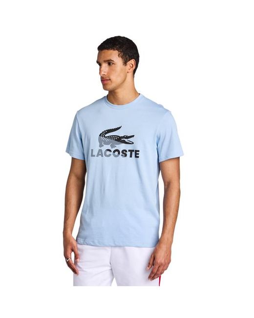 Lacoste Blue Tech T-Shirts for men