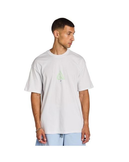 Nike White Giannis T-Shirts for men