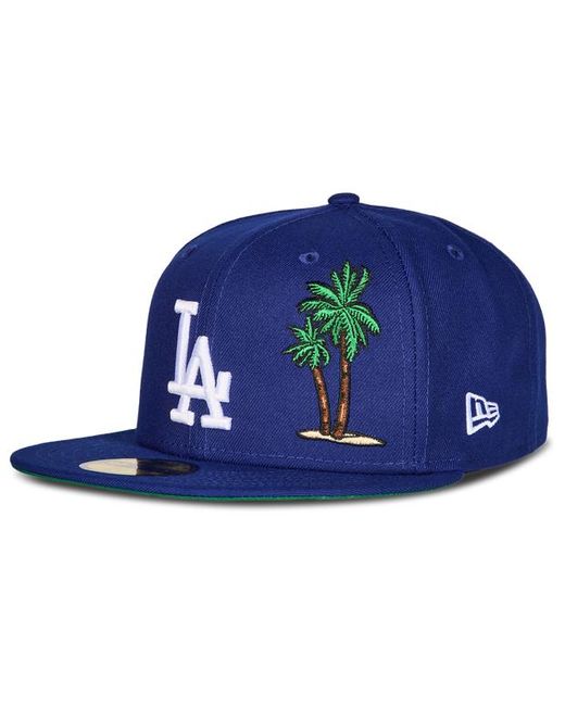 KTZ Blue 59Fifty Mlb La Dodgers Snap Back
