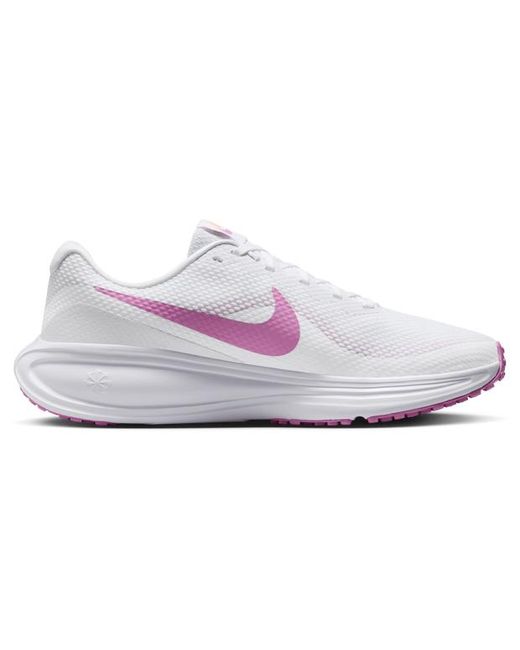 Nike White Revolution 8 Sneakers