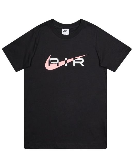 Nike Black Swoosh T-Shirts
