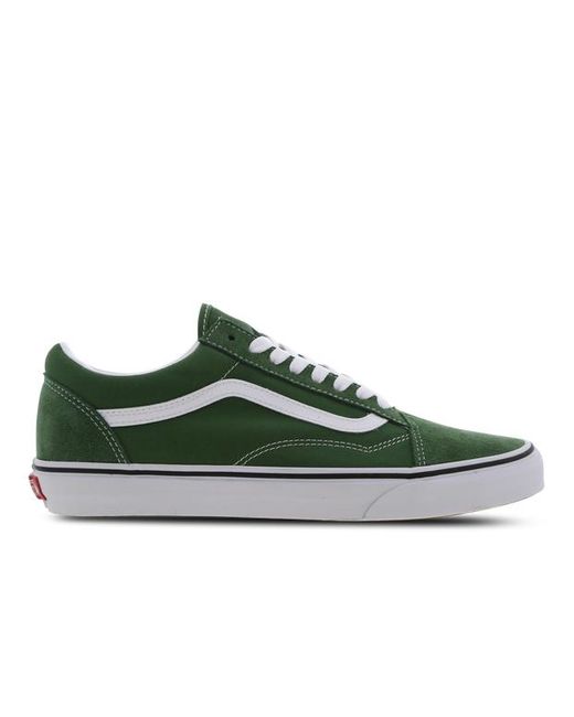Vans green mens sale