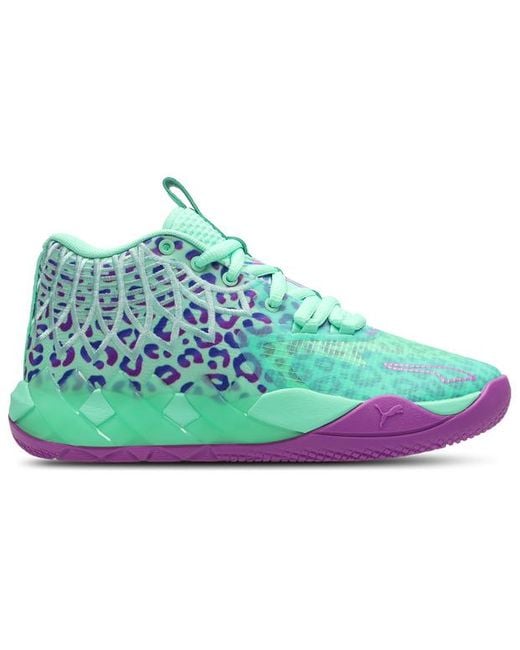 PUMA Blue Mb.01 Alien Safari Shoes