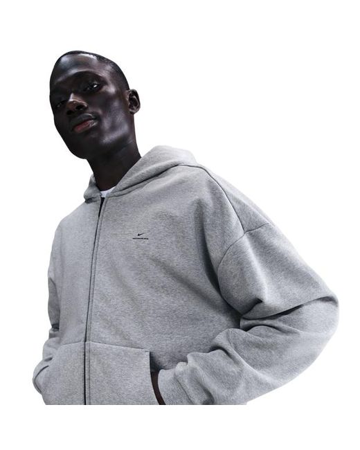Nike Gray Standard Issue Hoodies for men