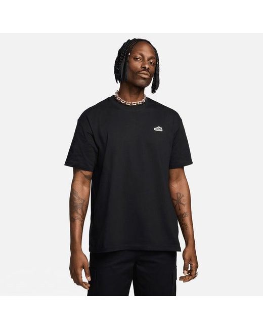 Nike Black Sportswear T-shirt Cotton for men