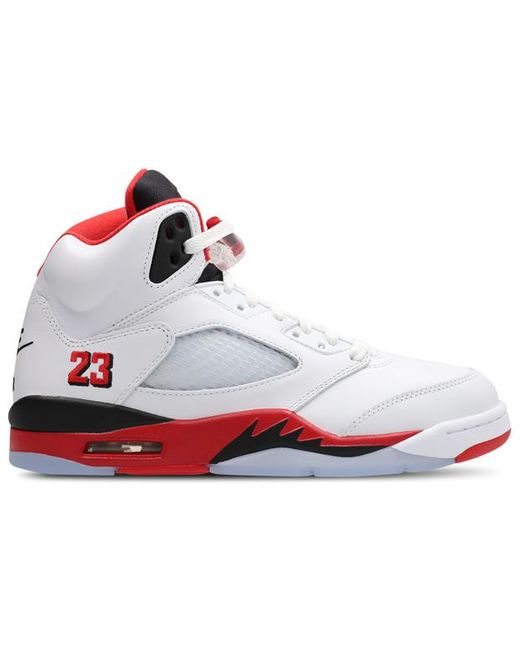 Nike White Aj5 Retro Sneakers for men