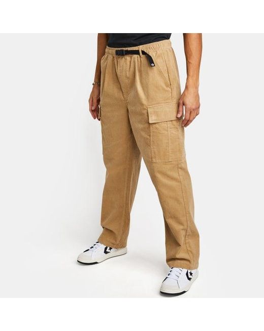 Corduroy Cargo Pantalones Converse de hombre de color Neutro | Lyst