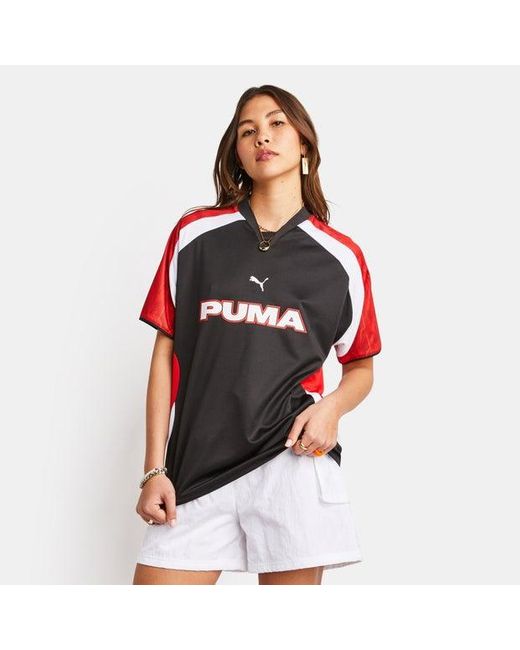 PUMA Red Football T-shirts for men