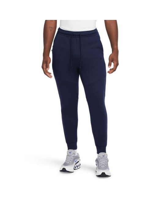 Nike Tech Fleece Broeken in het Blue voor heren