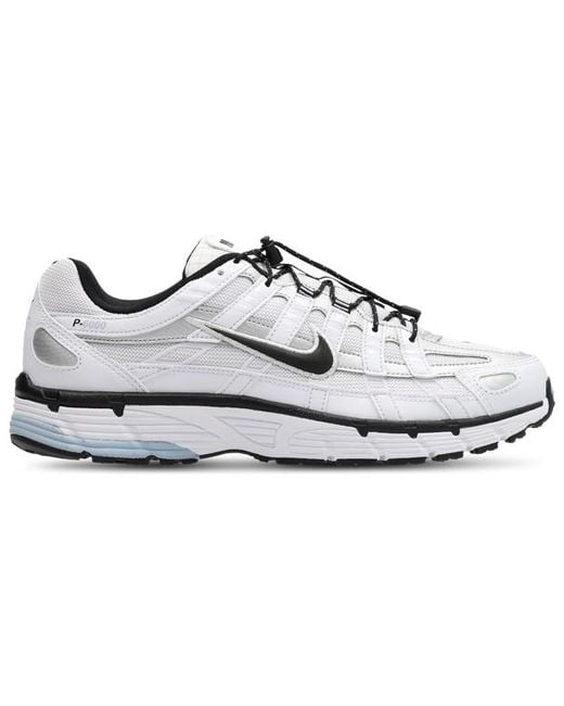 Nike White P-6000 Sneakers for men