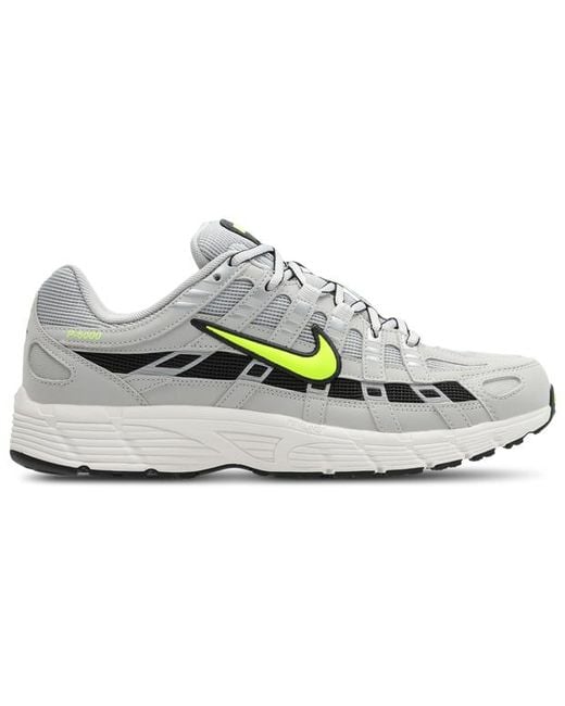 Nike Gray P-6000 Sneakers for men