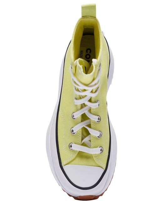 converse run star hike platform hi light zitron