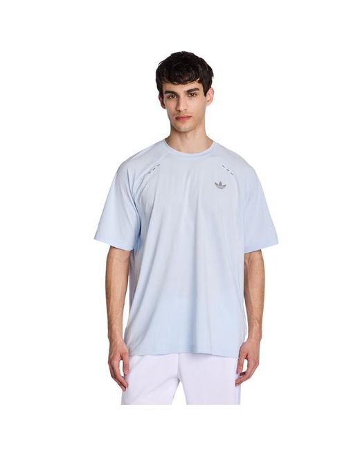 Adidas Blue Tech Essentials T-Shirts for men
