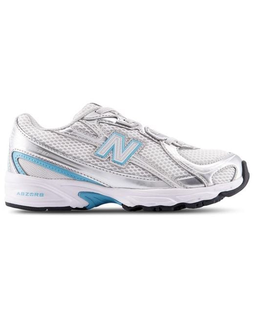 New Balance White 740 Toddler Trainers