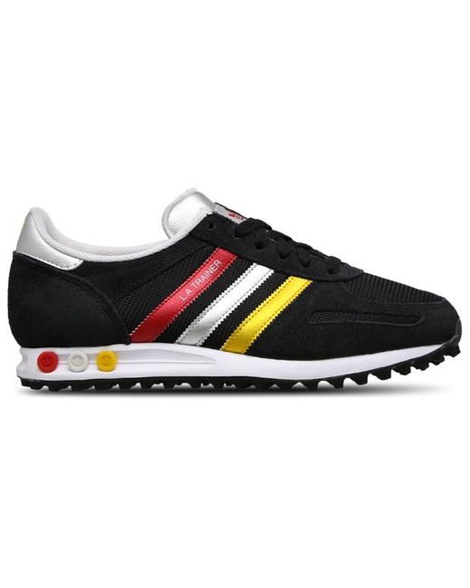 Adidas Black La Trainer Shoes for men