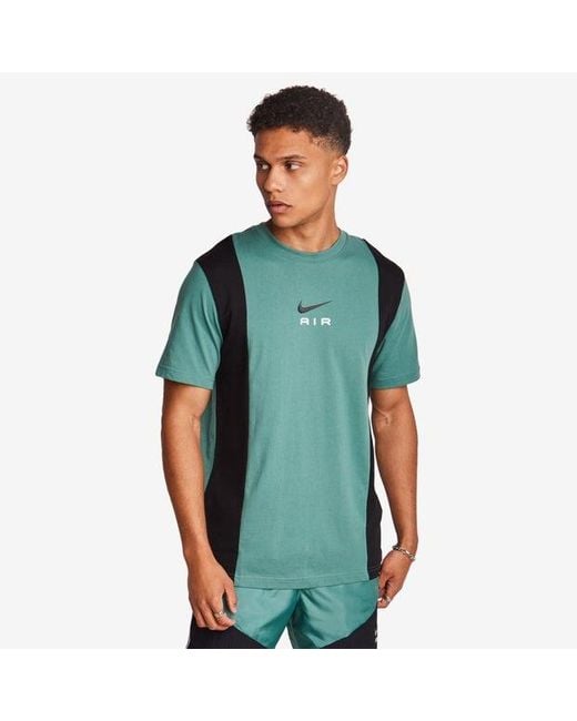 Nike Green Swoosh T-shirts for men