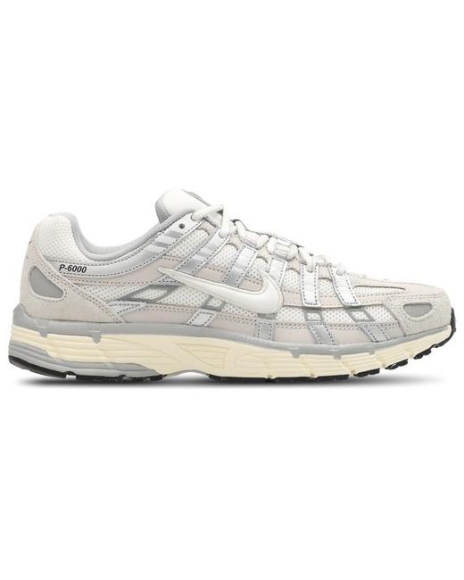 Nike Gray P-6000 Sneakers for men