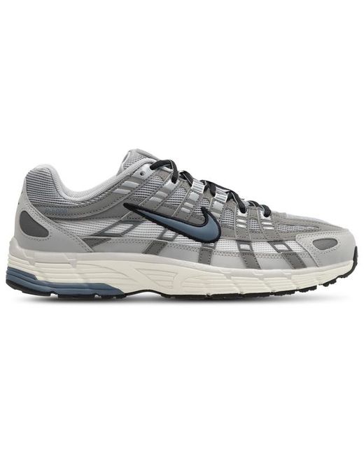 Nike Gray P-6000 Shoes for men