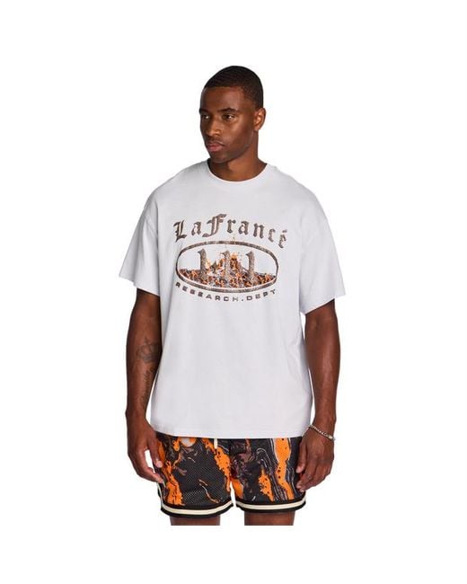 Lafrance Hombre Camisetas PUMA de hombre de color White