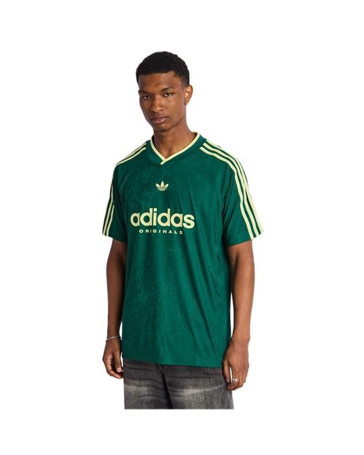 Adidas Green Football T-Shirts for men