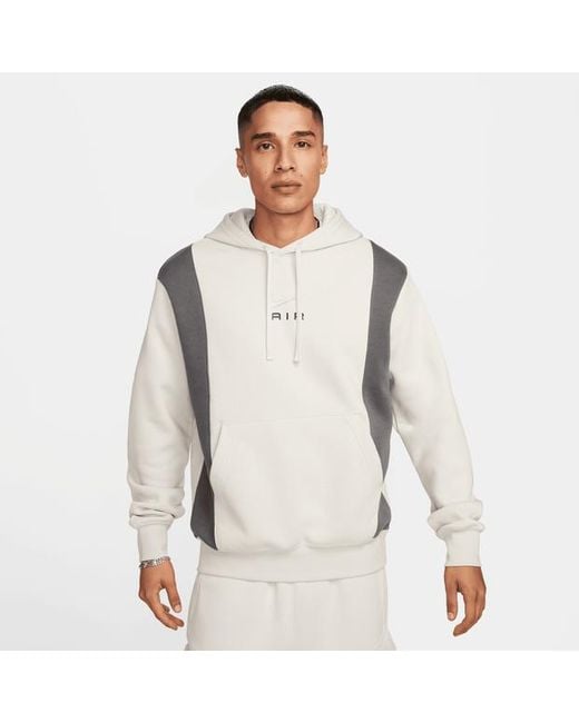 Nike white 2024 hoodie mens