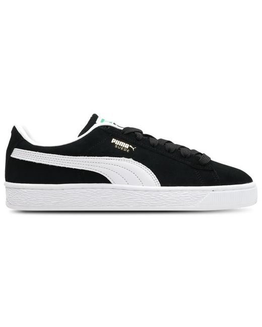 PUMA Black Suede Sneakers