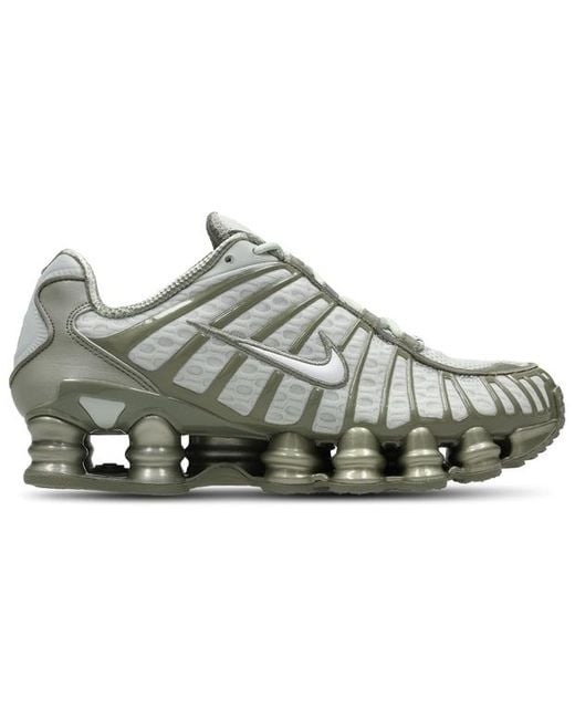 Nike Gray Shox Sneakers