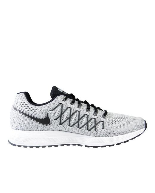 Nike Gray Pegasus Shoes for men