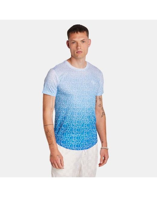 Project X Paris Blue Aop T-shirts for men