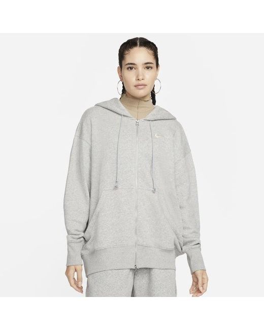 Nike Sportswear Hoodies in het Gray