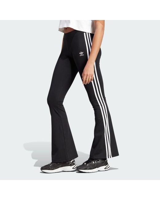 Adidas Black Flareds Damen Leggings