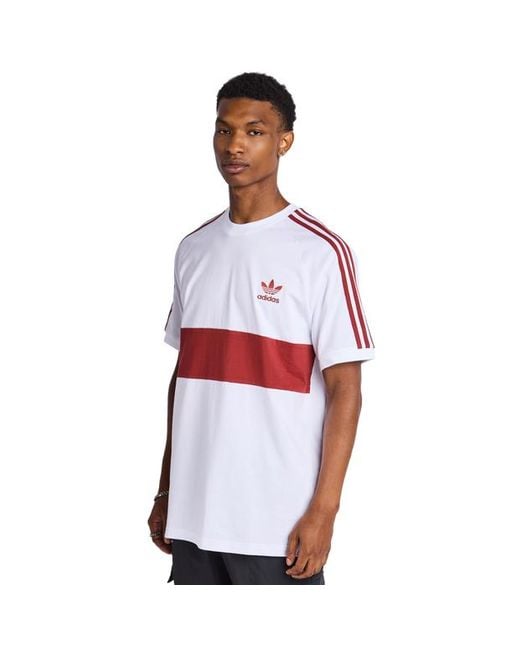 Adidas White Aop T-Shirts for men
